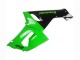 2005-2006 Kawasaki ZX6R Motorcycle Fairings - Green Black Ninja UK