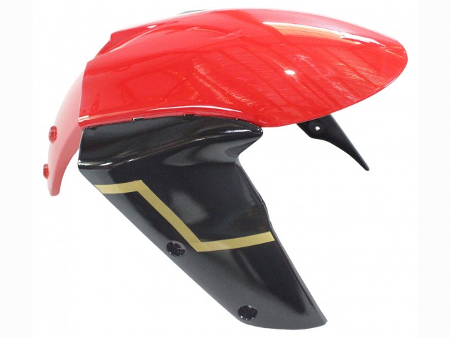 2005-2006 Kawasaki ZX6R Motorcycle Fairings - Red Yellow Black UK