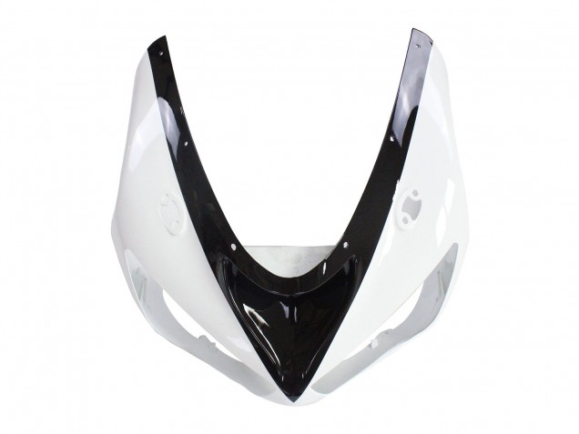 2005-2006 Kawasaki ZX6R Motorcycle Fairings - White Black Gold Ninja UK