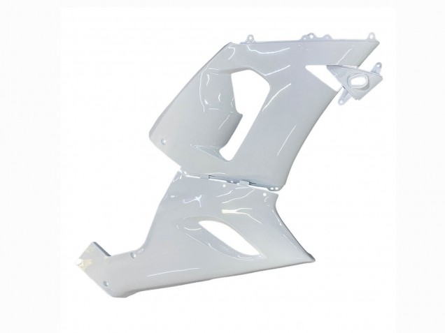 2005-2006 Kawasaki ZX6R Motorcycle Fairings - White UK