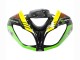 2009-2012 Kawasaki ZX6R Motorcycle Fairings - Green Glossy Black Yellow White Red Elf Monster UK