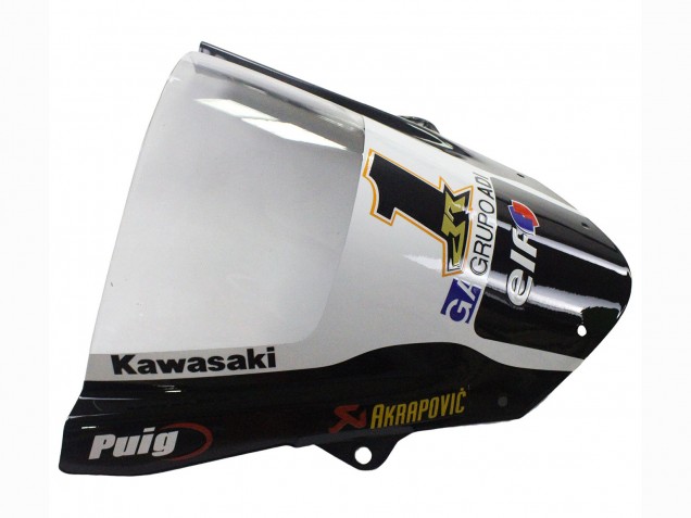 2009-2012 Kawasaki ZX6R Motorcycle Fairings - Green Glossy Black Yellow White Red Elf Monster UK