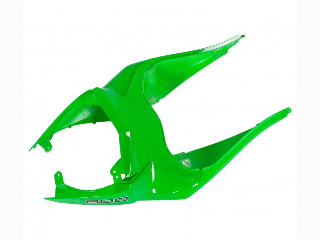 2009-2012 Kawasaki ZX6R Motorcycle Fairings - Green Glossy Black UK