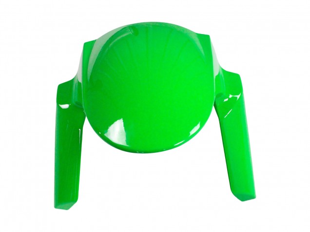 2009-2012 Kawasaki ZX6R Motorcycle Fairings - Green Glossy Black UK