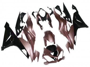 2019-2022 Kawasaki ZX6R Motorcycle Fairings - Desert Tan Black UK