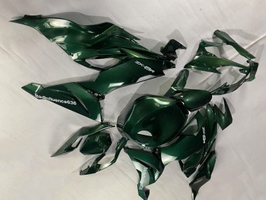 2019-2022 Kawasaki ZX6R Motorcycle Fairings - Dark Green UK