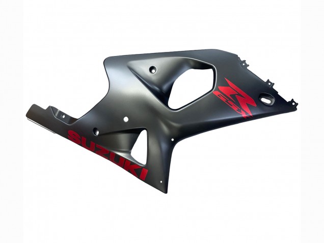 2000-2002 Suzuki GSXR1000 Motorcycle Fairings - Matte Grey Red Decal UK