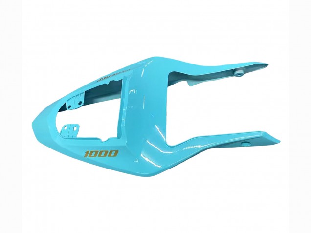 2003-2004 Suzuki GSXR 1000 Motorcycle Fairings - White Light Blue Gold UK