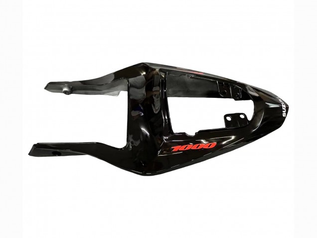 2003-2004 Suzuki GSXR 1000 Motorcycle Fairings - Glossy Black White Red Decals UK
