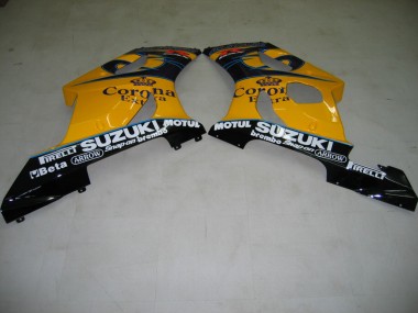 2003-2004 Suzuki GSXR 1000 Motorcycle Fairings - Yellow White Blue Black Corona UK