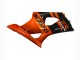 2003-2004 Suzuki GSXR 1000 Motorcycle Fairing - Burnt Orange Glossy Black UK