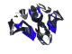 2007-2008 Suzuki GSXR 1000 Motorcycle Fairing Kits - Blue Glossy Black UK