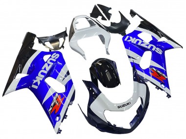 2001-2003 Suzuki GSXR 600 / GSXR 750 Motorcycle Fairings - Blue White Glossy Black Red UK