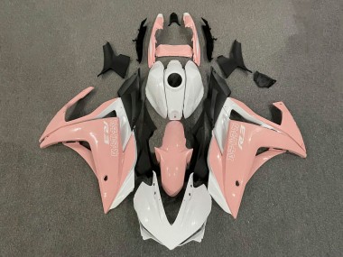 2015-2018 Yamaha YZF R3/R25 Motorcycle Fairings - White Pink Matte Black UK