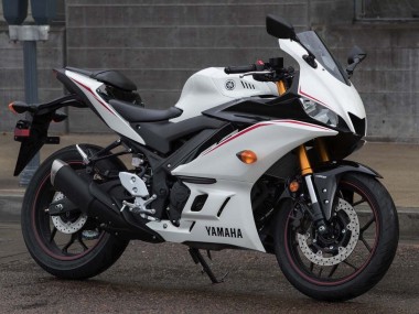 2015-2018 Yamaha YZF R3/R25 Motorcycle Fairings - White Red UK