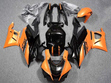 2019-2021 Yamaha YZF R3/R25 Motorcycle Fairings - Orange Glossy Black UK