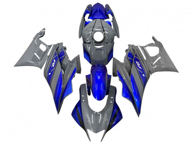2022-2024 Yamaha YZF R3/R25 Motorcycle Fairings - Dark Grey Blue UK