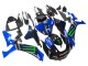 2020-2025 Yamaha YZF 1000 R1 Motorcycle Fairings - Blue Black Green Black ENEOS Monster UK