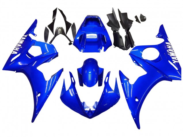 2003-2004 Yamaha YZF R6 Motorcycle Fairing - Blue UK
