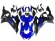 2017-2023 Yamaha YZF 600 R6 Motorcycle Fairings - Blue Matte Black UK