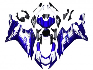 2017-2023 Yamaha YZF 600 R6 Motorcycle Fairing - White Blue UK