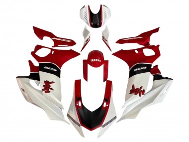 2017-2023 Yamaha YZF 600 R6 Motorcycle Fairing - White Red Black UK
