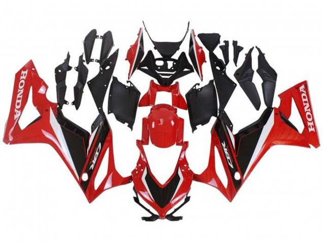 2019-2020 Honda CBR650R Motorcycle Fairings - Red White Matte Black UK
