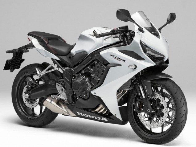 2024-2025 Honda CBR650R Motorcycle Fairings - Pearl White UK