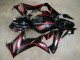 2021-2023 Honda CBR650R Motorcycle Fairings - Glossy Black Red Stripe UK