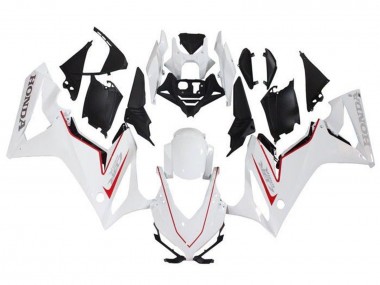 2021-2023 Honda CBR650R Motorcycle Fairings - White Red Black UK