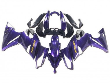 2009-2011 Kawasaki Ninja ER6F Motorcycle Fairings - Purple Yellow UK