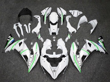 2017-2019 Kawasaki Ninja 650 EX650 Motorcycle Fairings - White Silver Green Blue UK