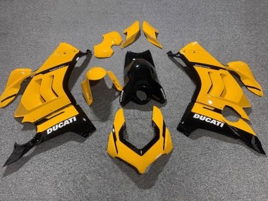 2020-2021 Ducati Panigale V4 V4S Motorcycle Fairings - Yellow Glossy Black UK