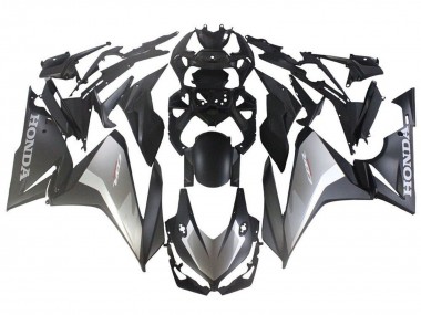 2022-2023 Honda CBR500R Abs Motorcycle Fairings - Silver Grey Matte Black UK