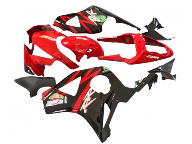 2000-2001 Honda CBR900RR 929 Motorcycle Fairings - Red Matte Black Glossy Black UK