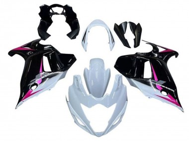 2008-2013 Suzuki GSX650F Motorcycle Fairings - White Black Pink UK