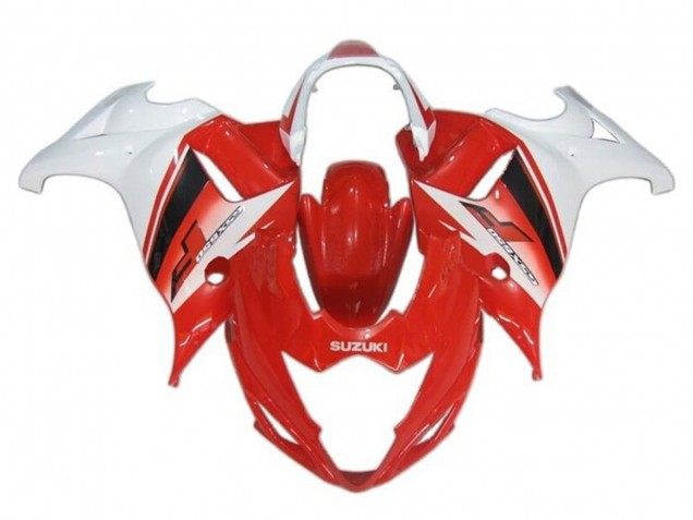 2008-2013 Suzuki GSX650F Motorcycle Fairings - Red White Black UK