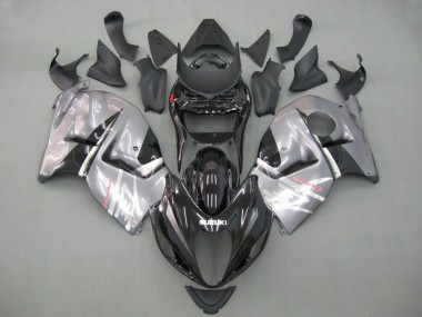 1996-2007 Suzuki GSXR 1300 Hayabusa Motorcycle Fairings - Black Grey Silver UK