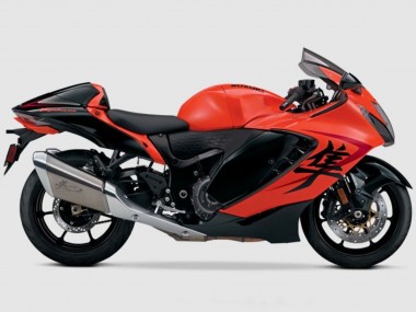 2021-2025 Orange Matte Black Suzuki GSXR 1300 Hayabusa Motorcycle Fairings UK