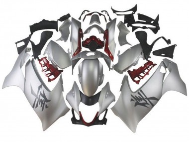 2021-2025 Silver Dark Red Suzuki GSXR 1300 Hayabusa Motorcycle Fairings UK