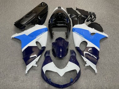 1998-2003 Suzuki TL1000R Motorcycle Fairings - White Blue Black Dark Blue UK