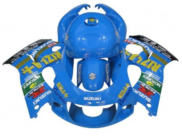 1996-2000 Suzuki GSXR 600 / GSXR 750 Motorcycle Fairings - lue Rizla UK