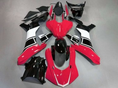 2015-2019 Yamaha YZF 1000 R1 Motorcycle Fairing - Red White Glossy Black UK
