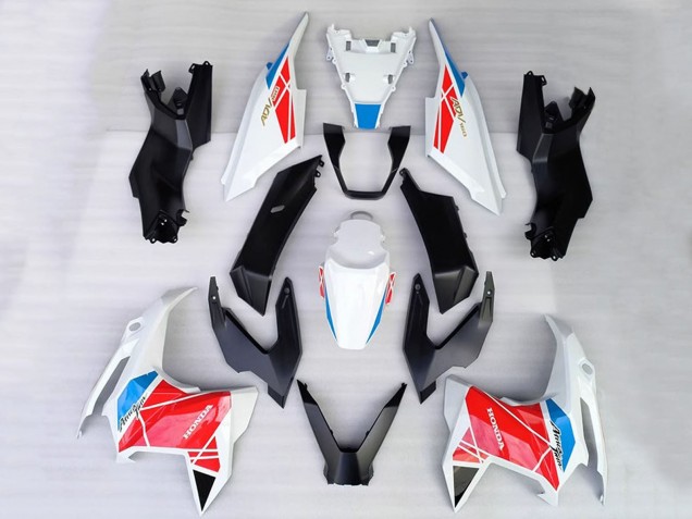 2022-2024 Honda ADV160 Motorcycle Fairings - White Red Blue Black UK