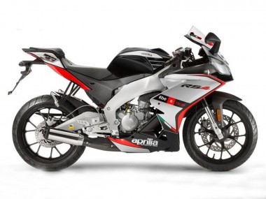2012-2018 Aprilia RS4 50 125 Motorcycle Fairings - Silver Red Black UK