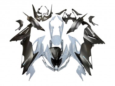 2019-2022 Kawasaki ZX6R Motorcycle Fairings - Grey Matte Black UK