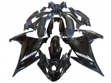 2009-2015 Yamaha FZ6R Motorcycle Fairings - Glossy Black UK