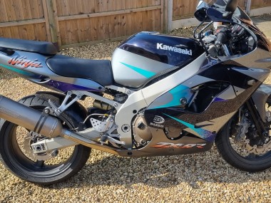 2002-2003 Kawasaki Ninja ZX9R Motorcycle Fairings - Blue Silver UK