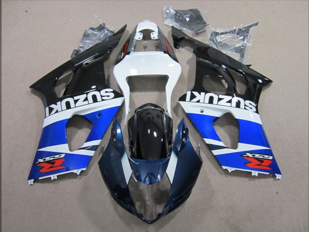 2003-2004 Suzuki GSXR 1000 Motorcycle Fairing - White Blue Black Red UK