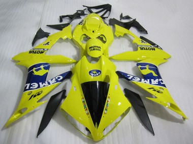 2004-2006 Yamaha YZF R1 Motorcycle Fairings - Yellow Blue Black White Camel Motul UK